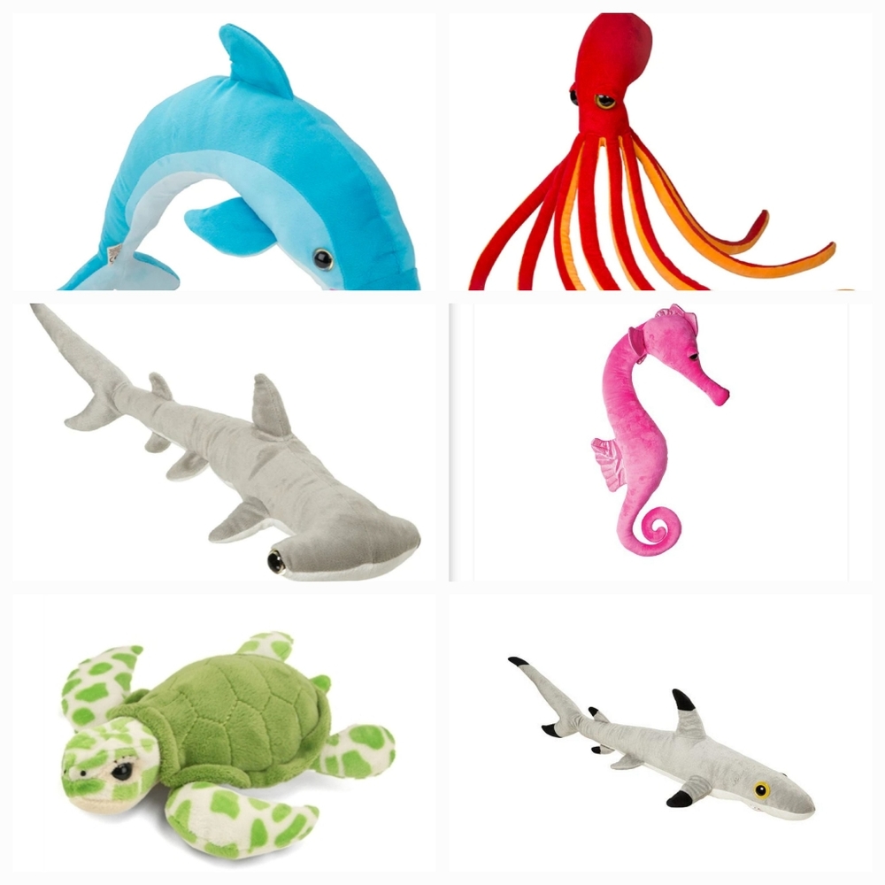(PICK 2) JUMBO Plush Gift Toy Pillow NEW